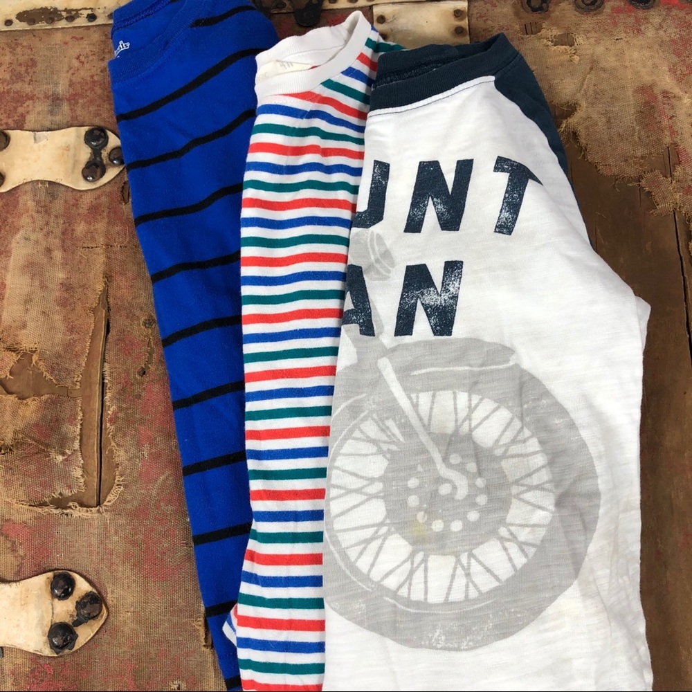 Lot of 3 Boy’s Long Sleeve Tee Shirts. SZ 5